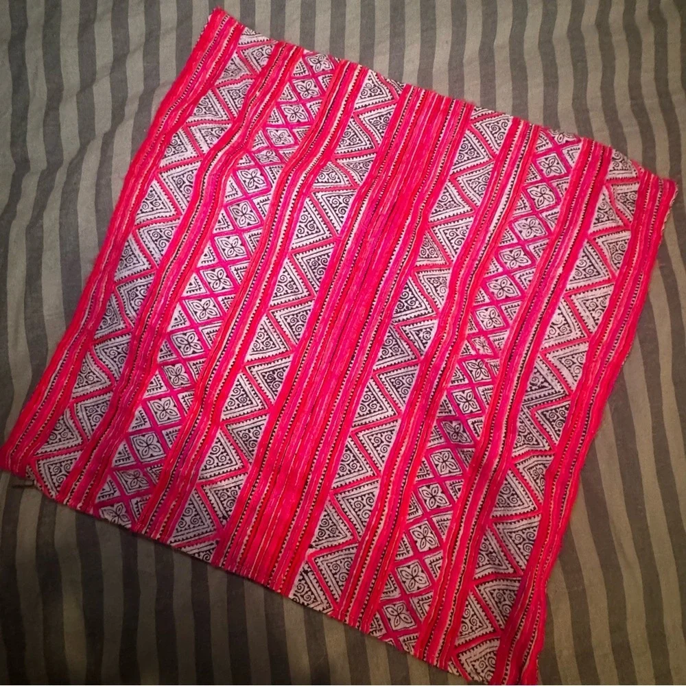 THAILAND Pillow Case Boho Vintage Fabrics - Picture 7 of 7